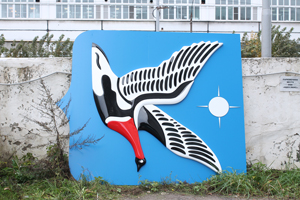 барельефный герб полуострова Таймыр на фасад здания