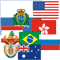 CD с векторным клипартом: Флаги и гербы стран мира