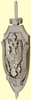 эмблема ФСБ 200*335мм, металлизация никель