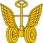 Автомобильные войска СССР, петличный знак (1924 г.)