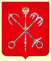Барельефный герб Санкт-Петербурга