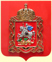 герб Московской области 22x26 см, Полный