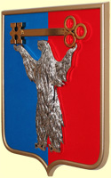 герб города Норильск, металлизация