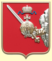 герб Вологодской области, металлизация