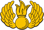 малая эмблема Воздушно-десантных войск России (ВДВ)